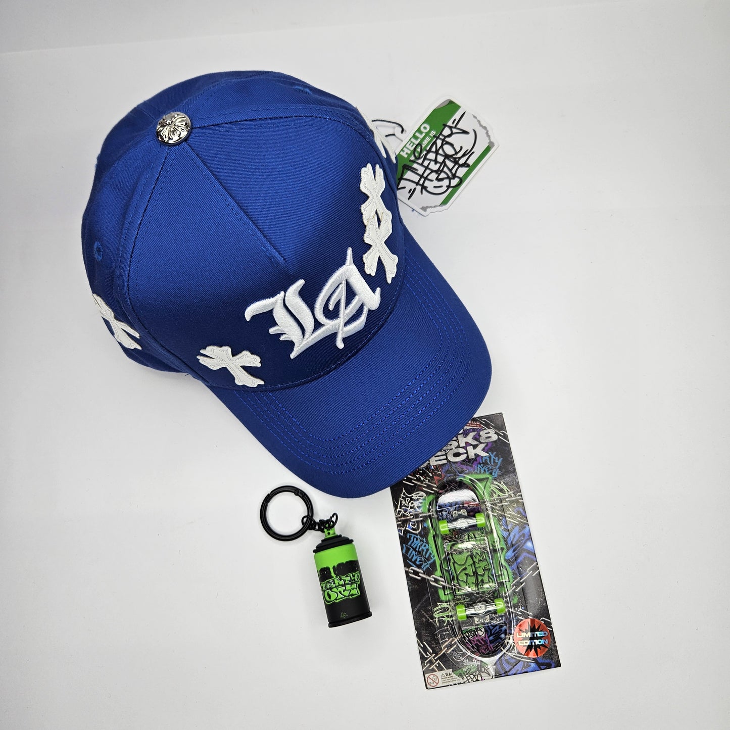 GORRA "31" LA BLUE CHROME