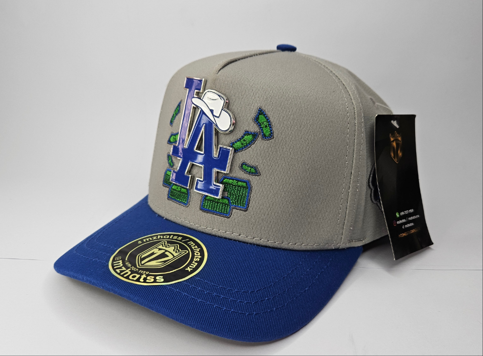 GORRA "MZ" LA MONEY GRAY