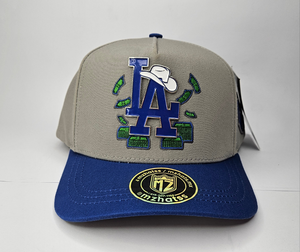GORRA "MZ" LA MONEY GRAY