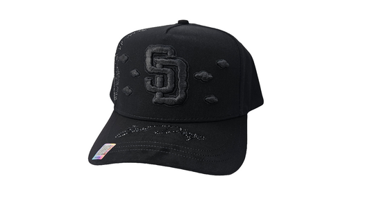 GORRA "MZ" SD CLOUDS TOTAL BLACK