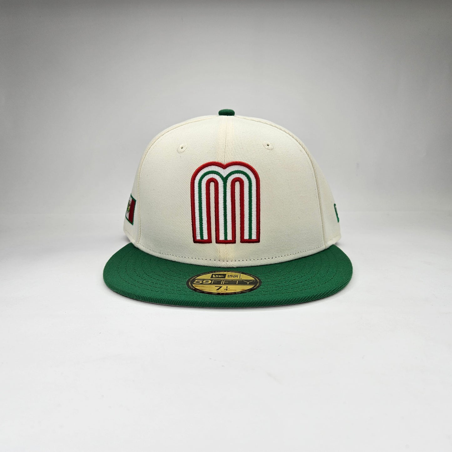 GORRA "NEW ERA" MÉXICO BEIGE Y VERDE