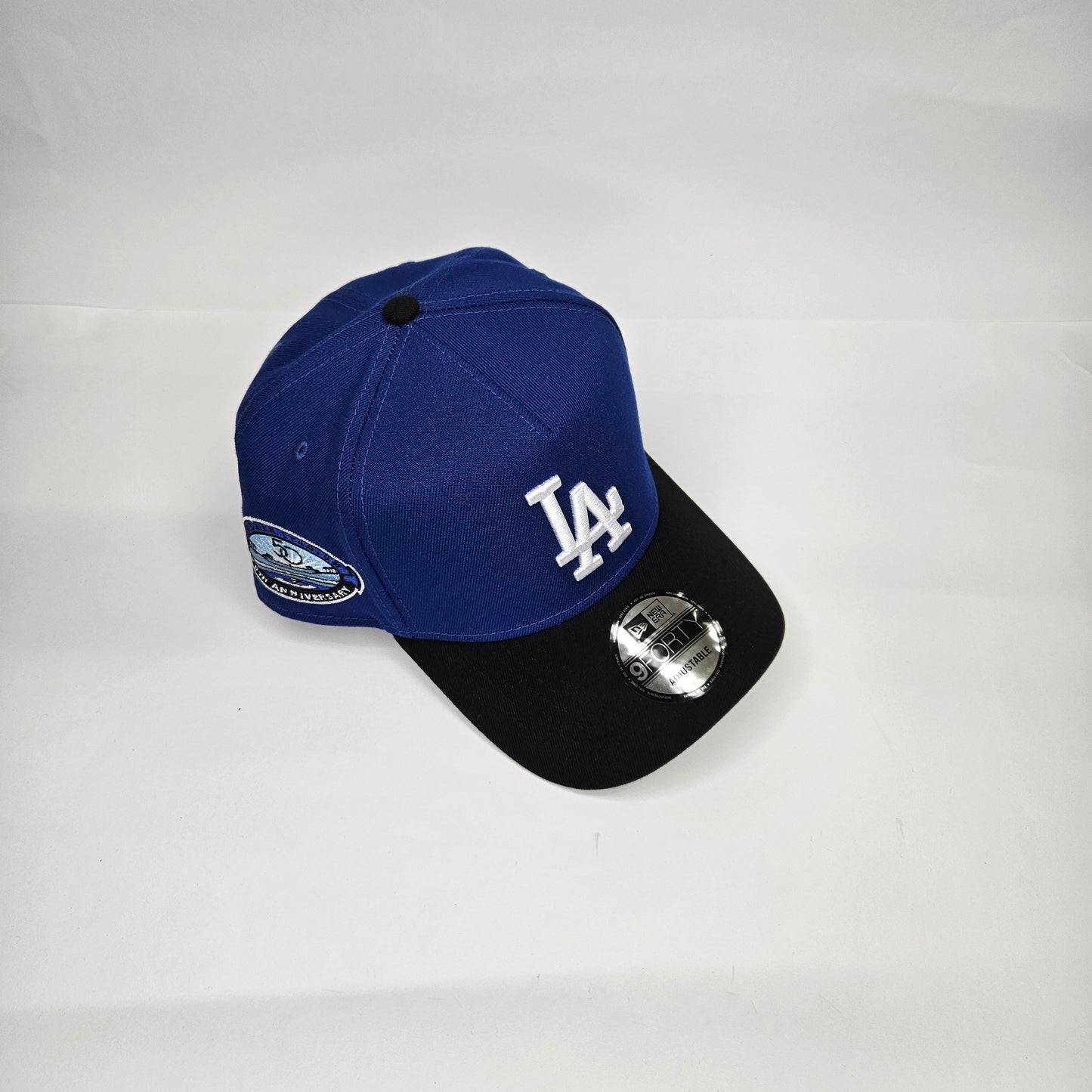 GORRA "NEW ERA" LA BLANCO Y AZUL