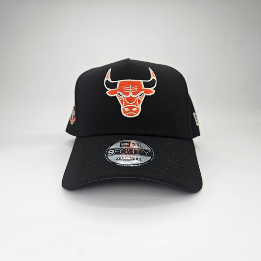 GORRA "NEW ERA" CHICAGO BULLS NEGRA
