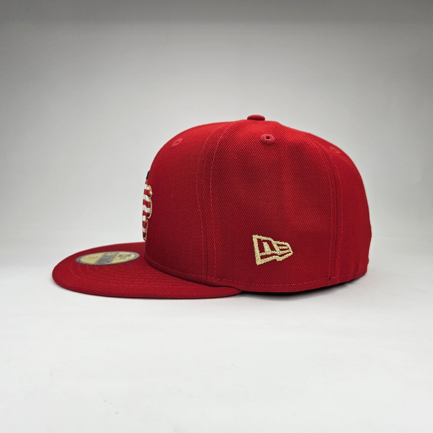 GORRA "NEW ERA" ATLETICOS ROJO