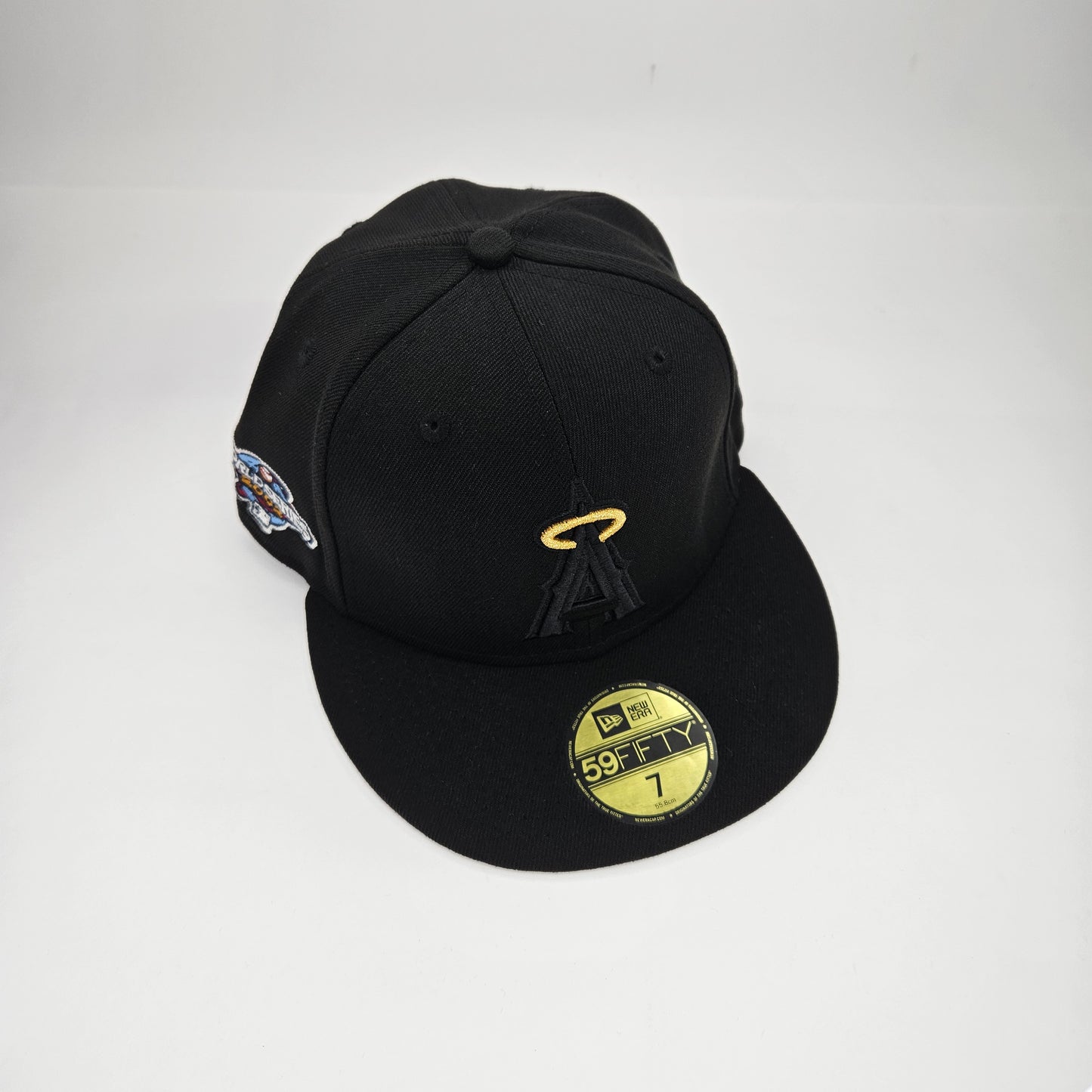 GORRA "NEW ERA" ANGELINOS NEGRA Y AMARILLO