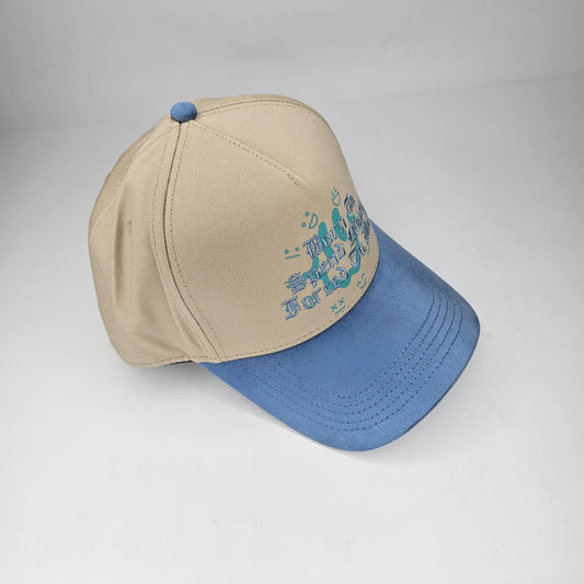 GORRA "JC" SPEND MONEY BEIGE & BLUE