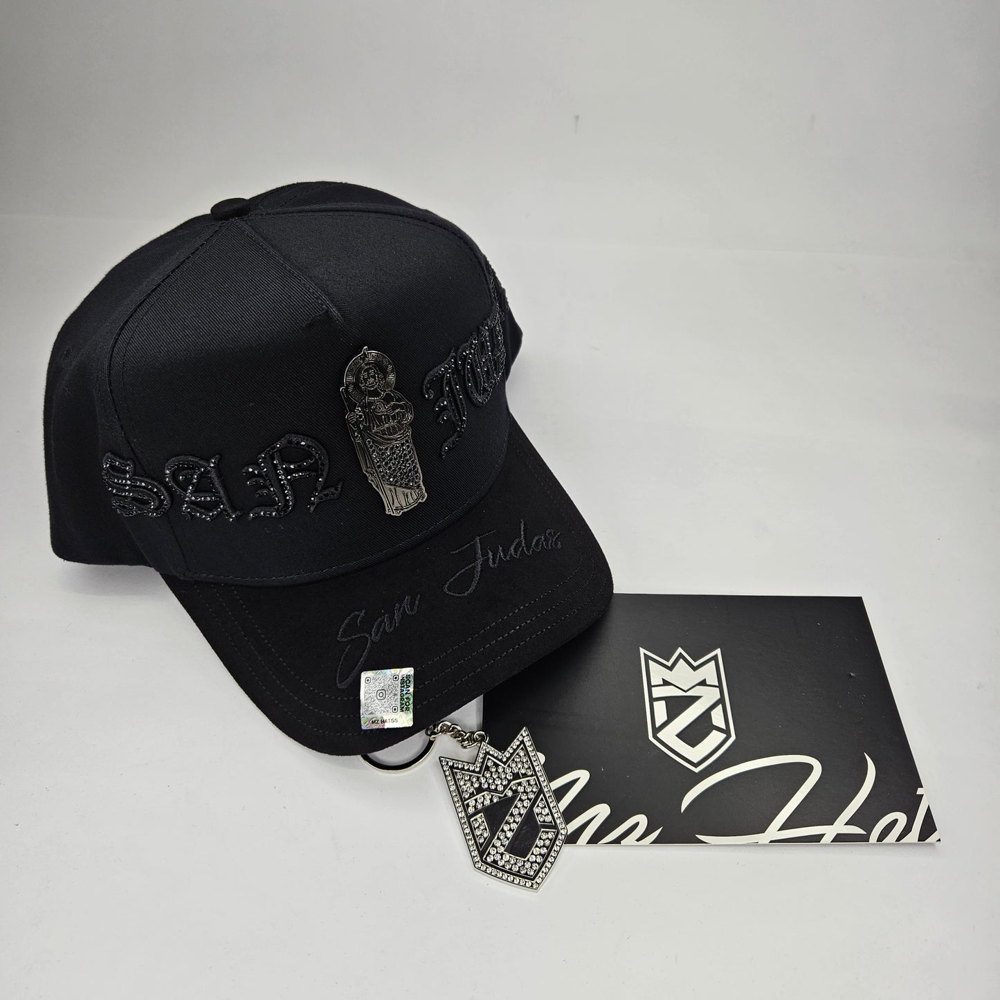 GORRA "MZ" SAN JUDAS CRYSTAL BLACK