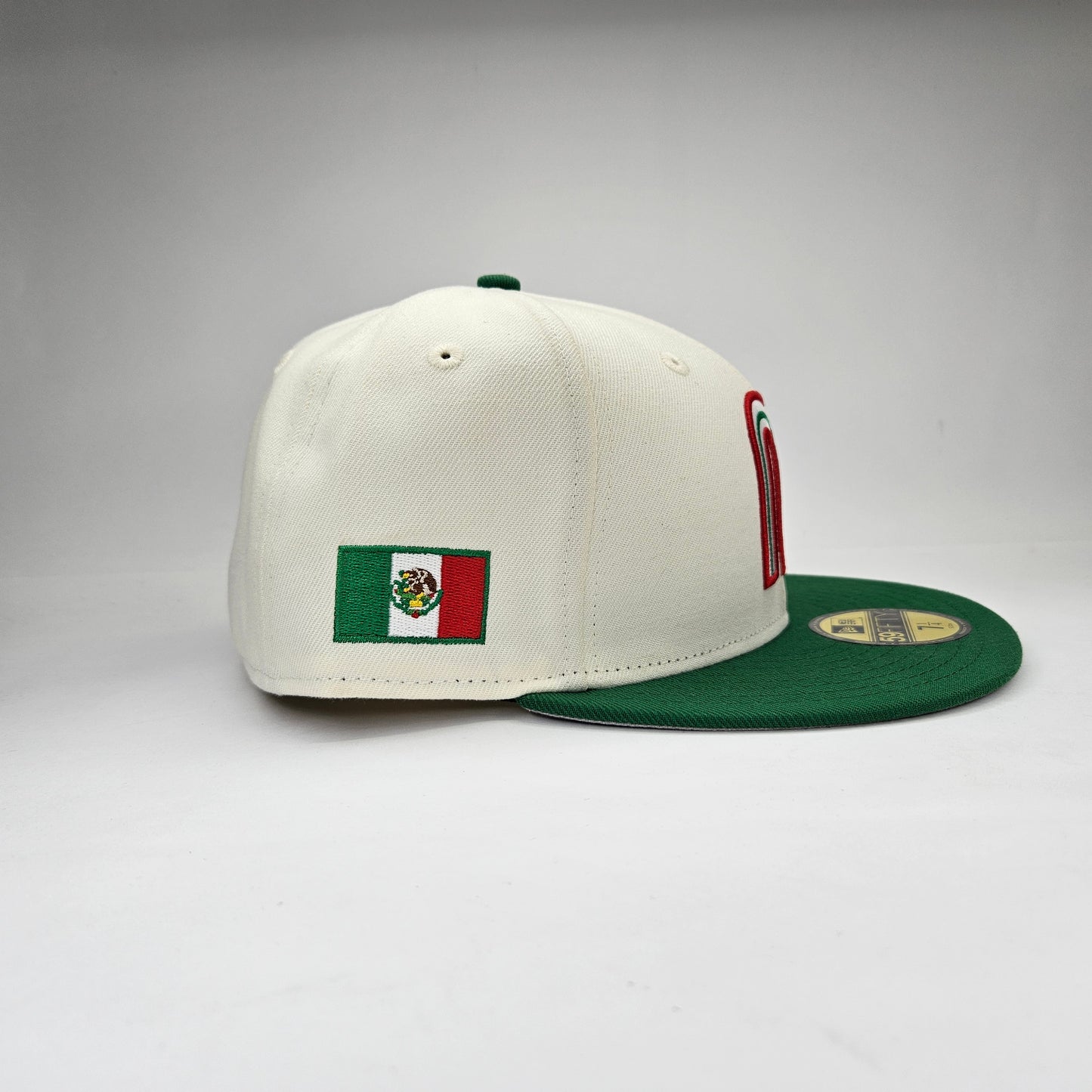GORRA "NEW ERA" MÉXICO BEIGE Y VERDE