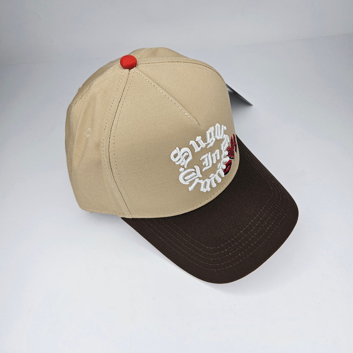 GORRA "JC" SUGAR SCHOOL BEIGE