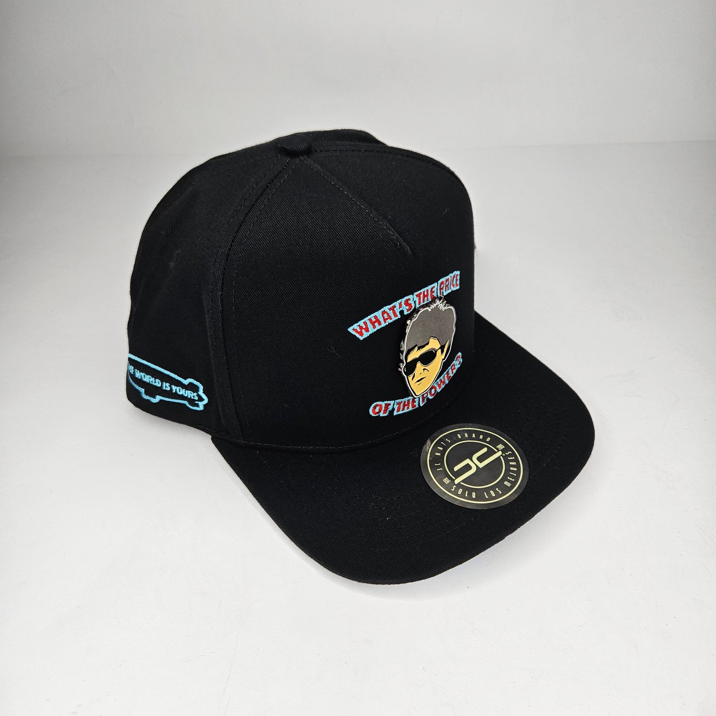 GORRA "JC" SCARFACE POWER PRICE BLACK & BLUE