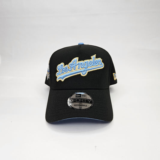 GORRA "NEW ERA" LOS ANGELES NEGRA