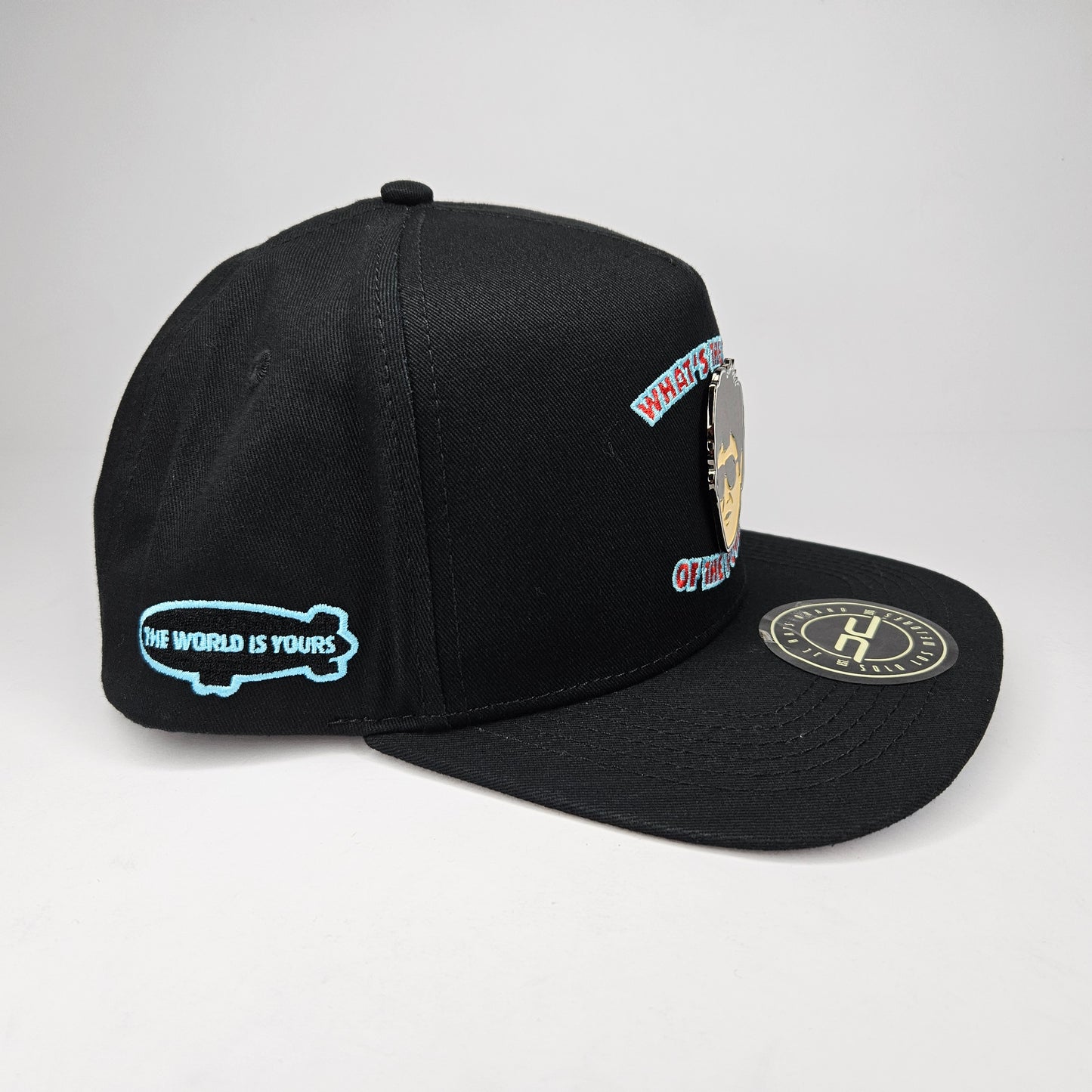 GORRA "JC" SCARFACE POWER PRICE BLACK & BLUE