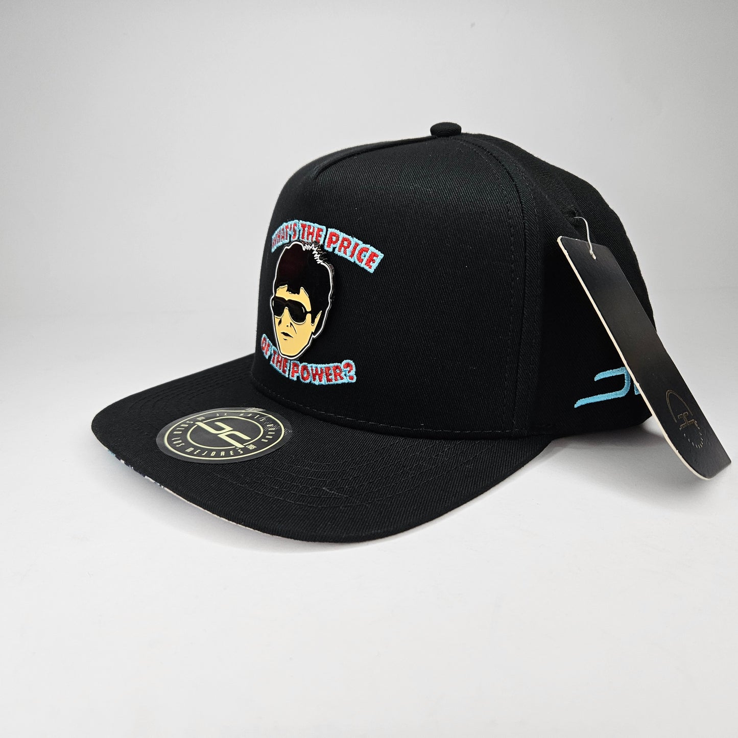 GORRA "JC" SCARFACE POWER PRICE BLACK & BLUE