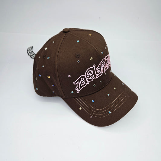 GORRA "DANDY HATS" 10 YEARS ANIVERSARY PINK BROWN