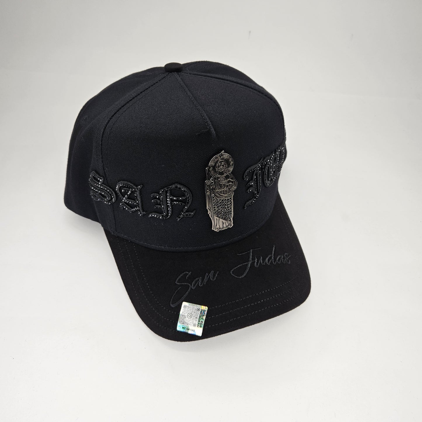 GORRA "MZ" SAN JUDAS CRYSTAL BLACK