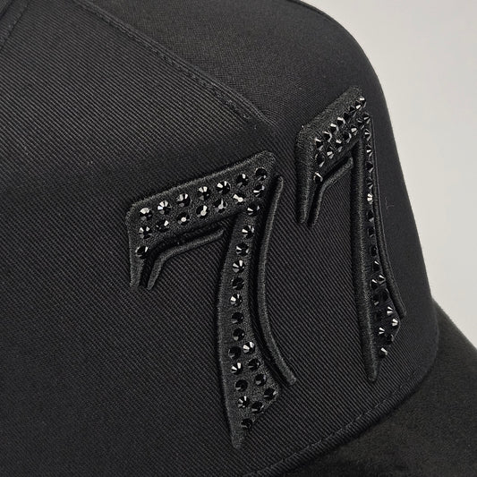 GORRA "BARBAS" 77 TOTAL BLACK