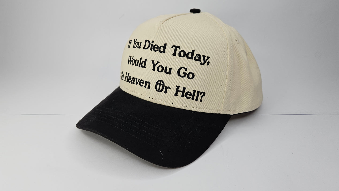 GORRA "RUDE AWAKENINGS" ¿HEAVEN OR HELL?