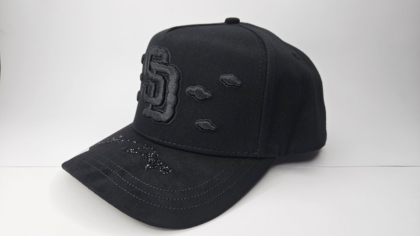 GORRA "MZ" SD CLOUDS TOTAL BLACK