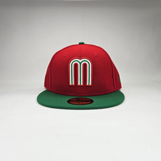 GORRA "NEW ERA" MEXICO ROJO Y VERDE