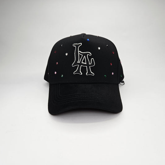 GORRA "DANDY HATS" LA BLACK RAINBOW CRYSTAL