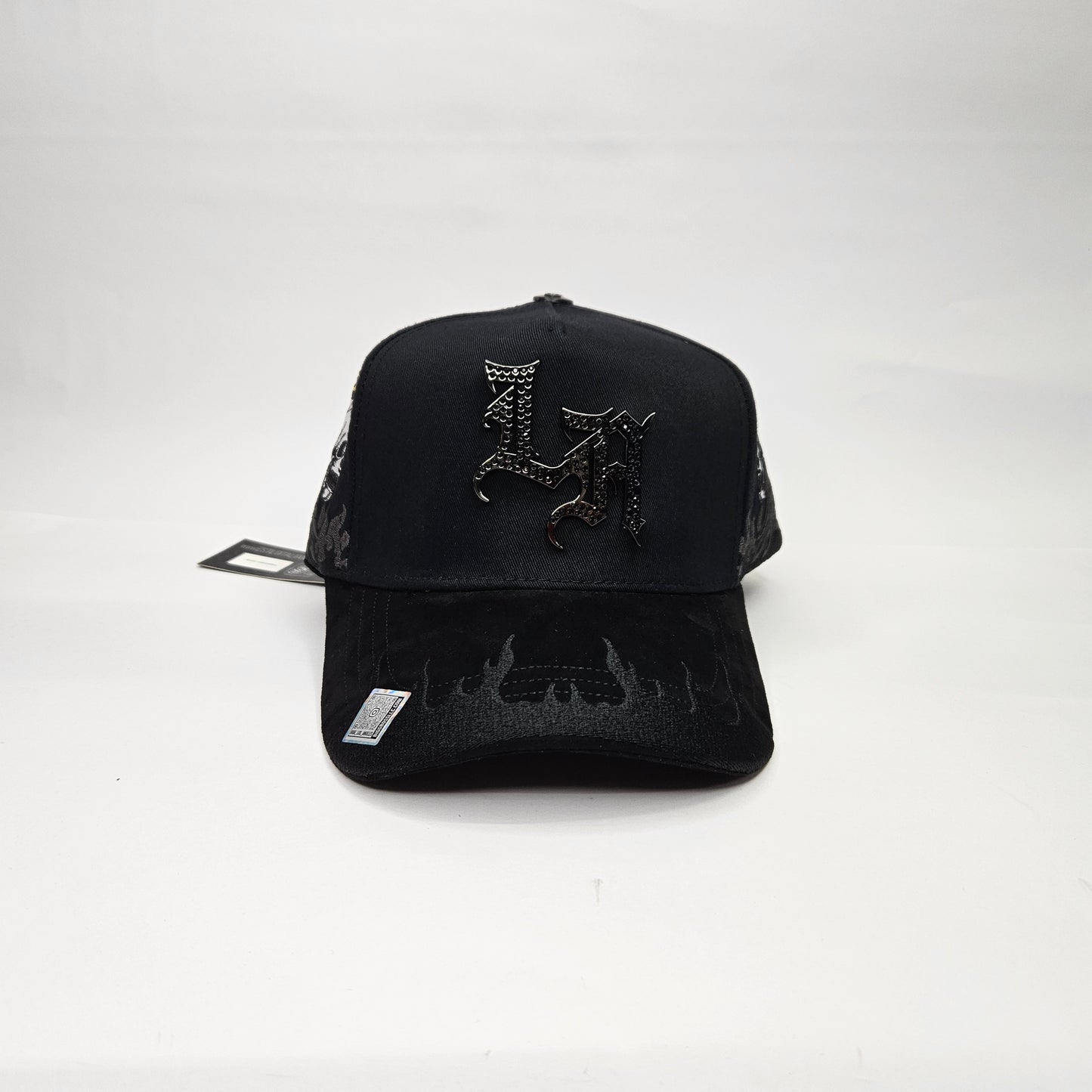 GORRA "BIG BOSS" LA FLAMES AND SKULL