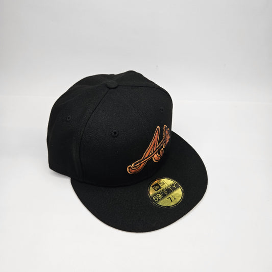 GORRA "NEW ERA" ATLANTA NEGRA