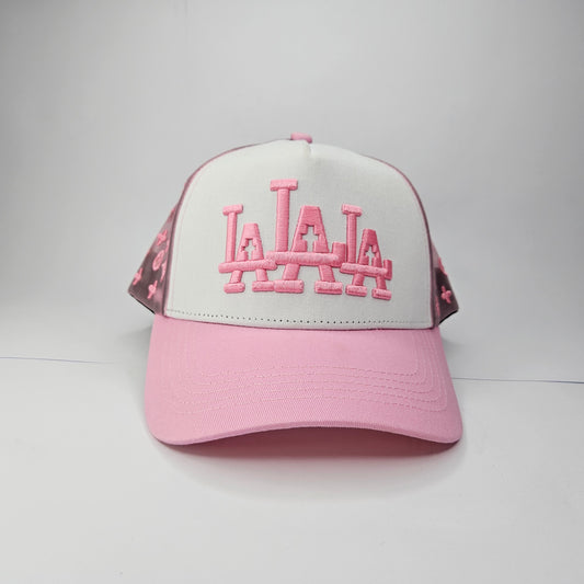 GORRA "RUDE AWAKENINGS" LA-LA-LA PINK