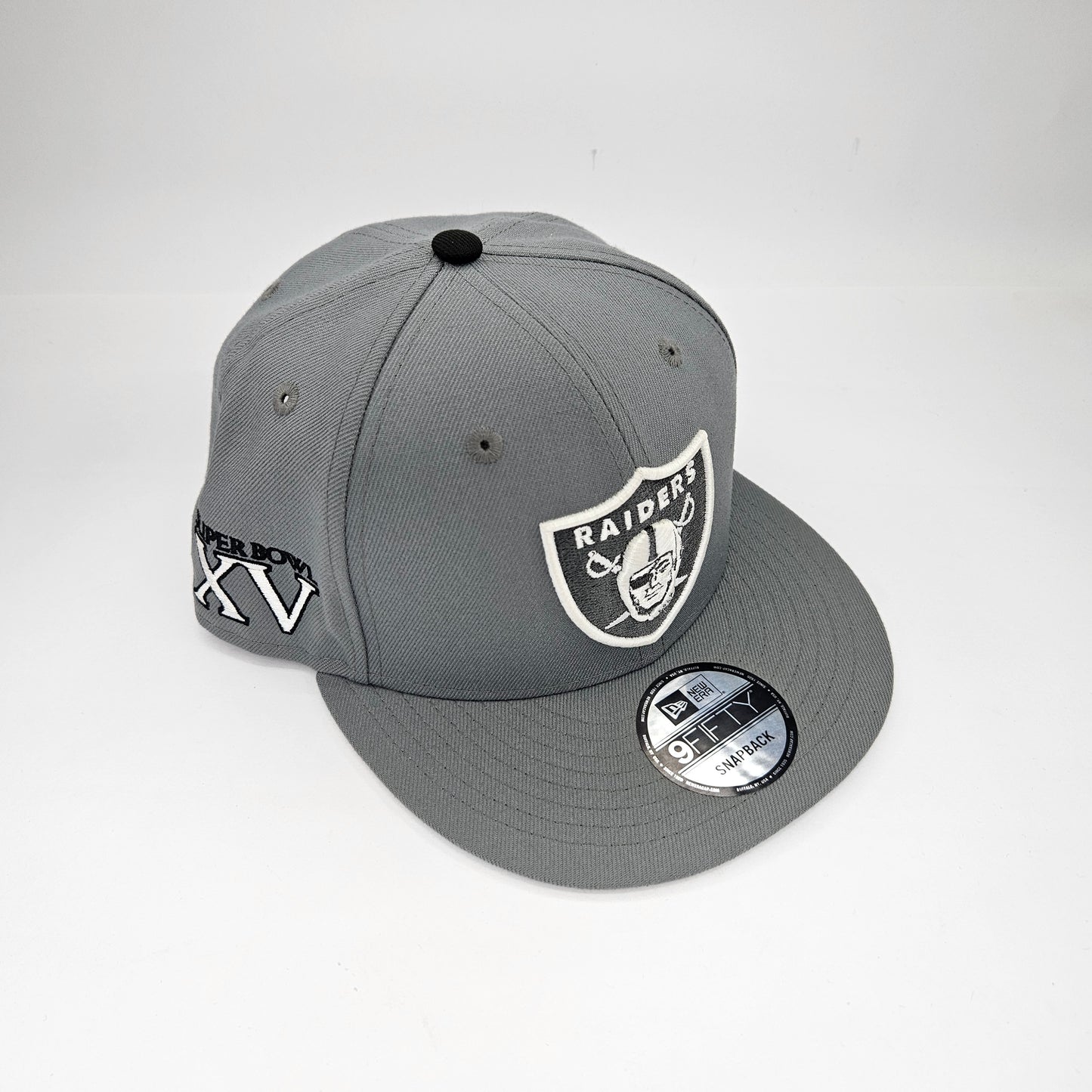 GORRA "NEW ERA" RAIDERS GRIS