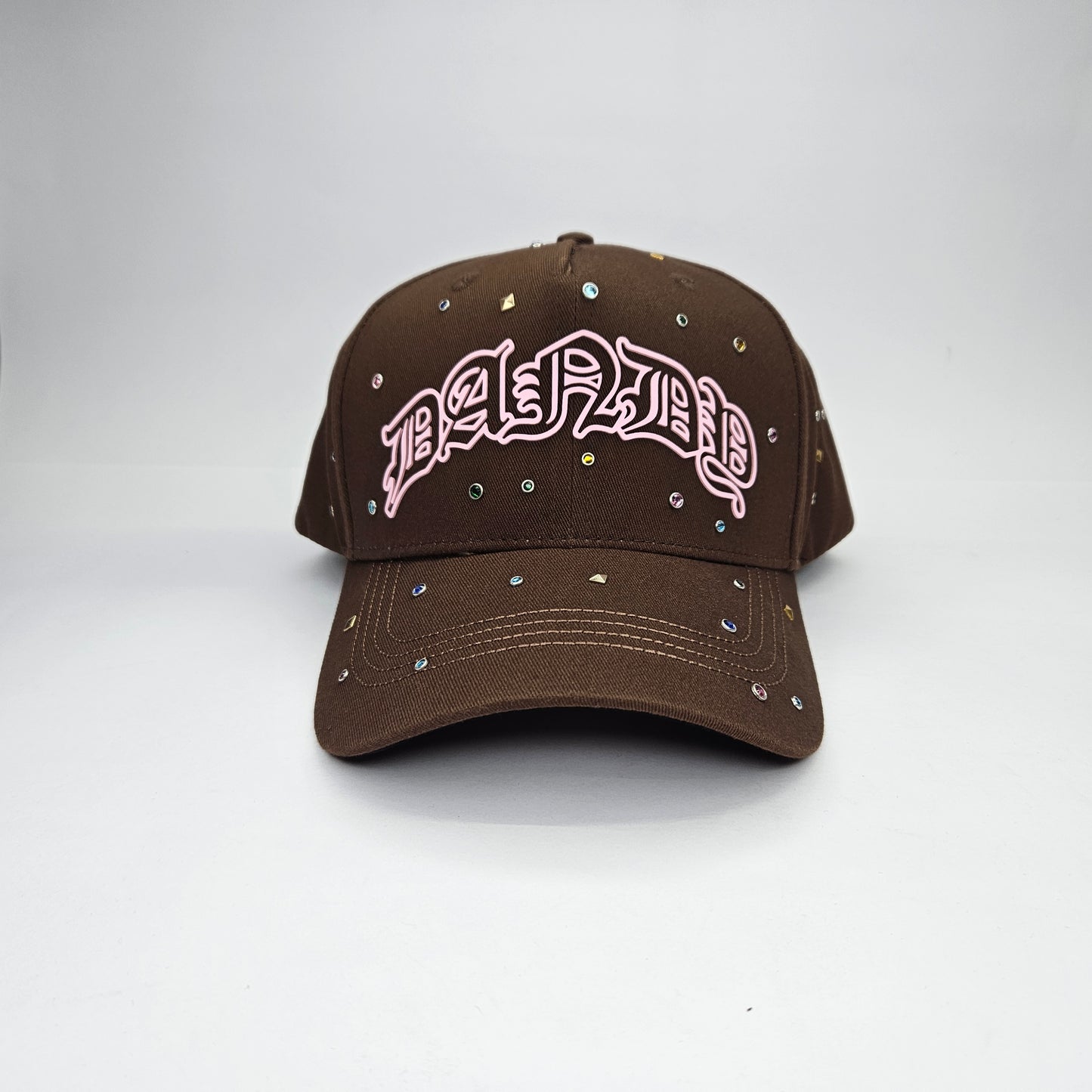 GORRA "DANDY HATS" 10 YEARS ANIVERSARY PINK BROWN