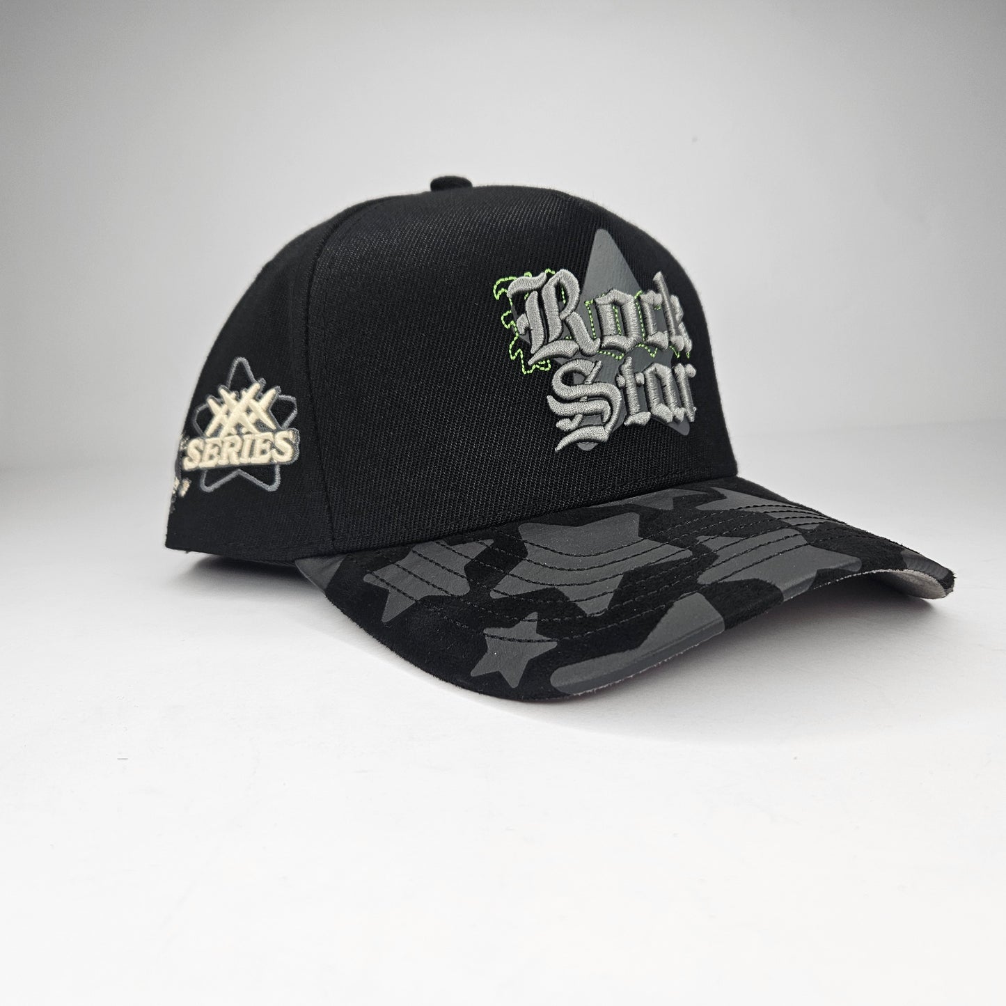 GORRA "JC" ROCK STAR BLACK GRAY