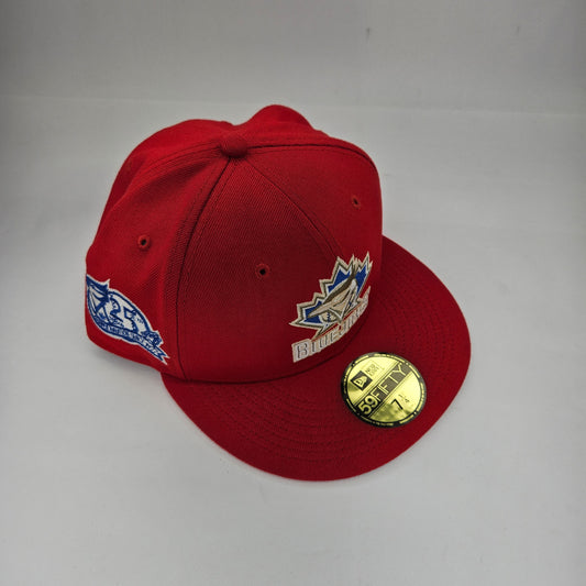 GORRA "NEW ERA" BLUE JAYS ROJA