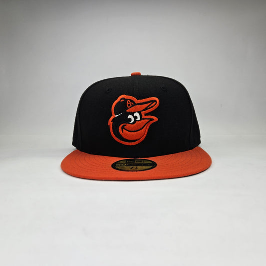 GORRA "NEW ERA" ORIOLES NEGRA Y NARANJA