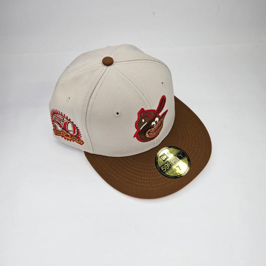 GORRA "NEW ERA" ORIOLES BEIGE