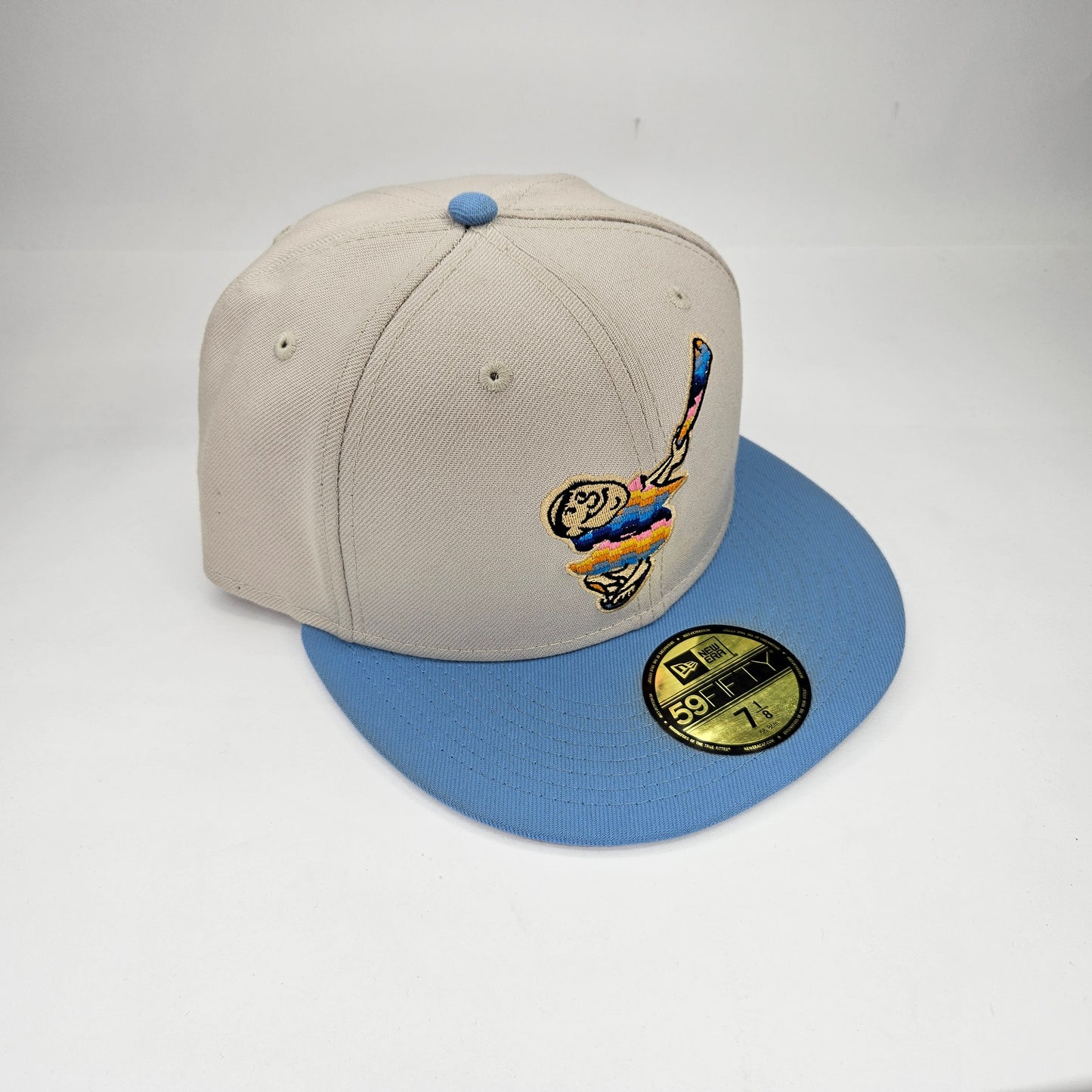 GORRAS "NEW ERA" PADRES DE SD BEIGE Y AZUL