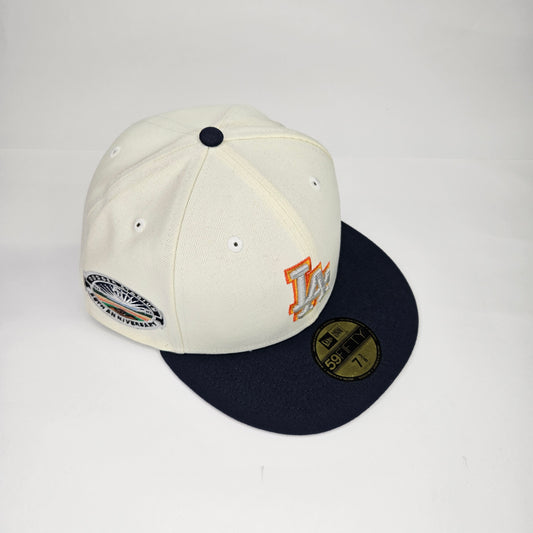 GORRA "NEW ERA" LA DORADA Y BEIGE