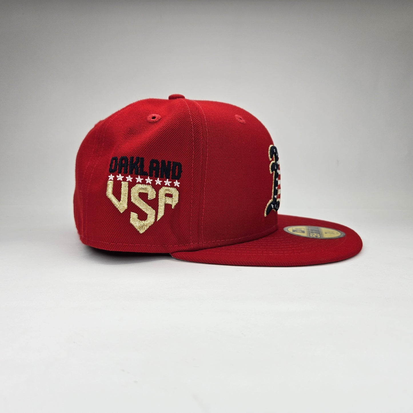 GORRA "NEW ERA" ATLETICOS ROJO