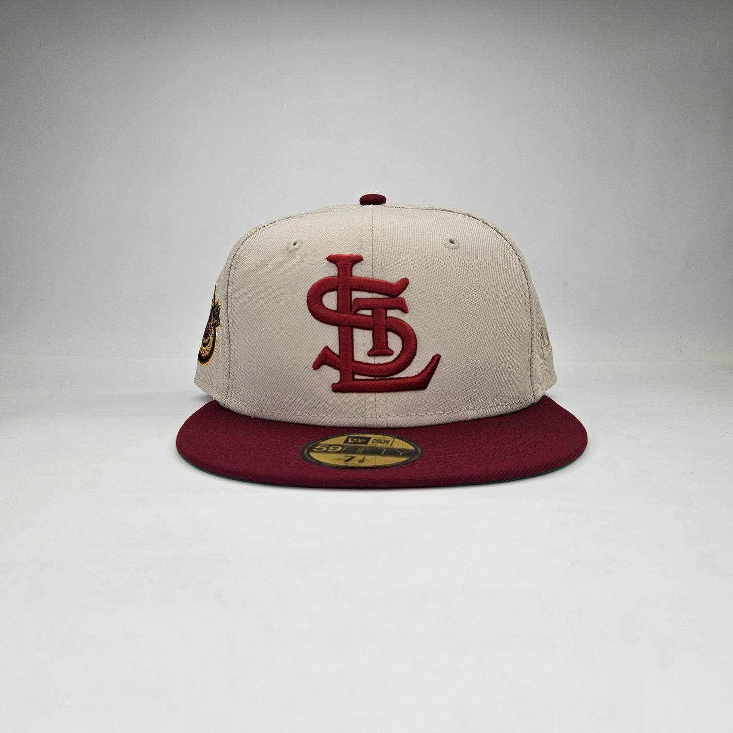GORRA "NEW ERA" SAN LOUIS BEIGE Y ROJO